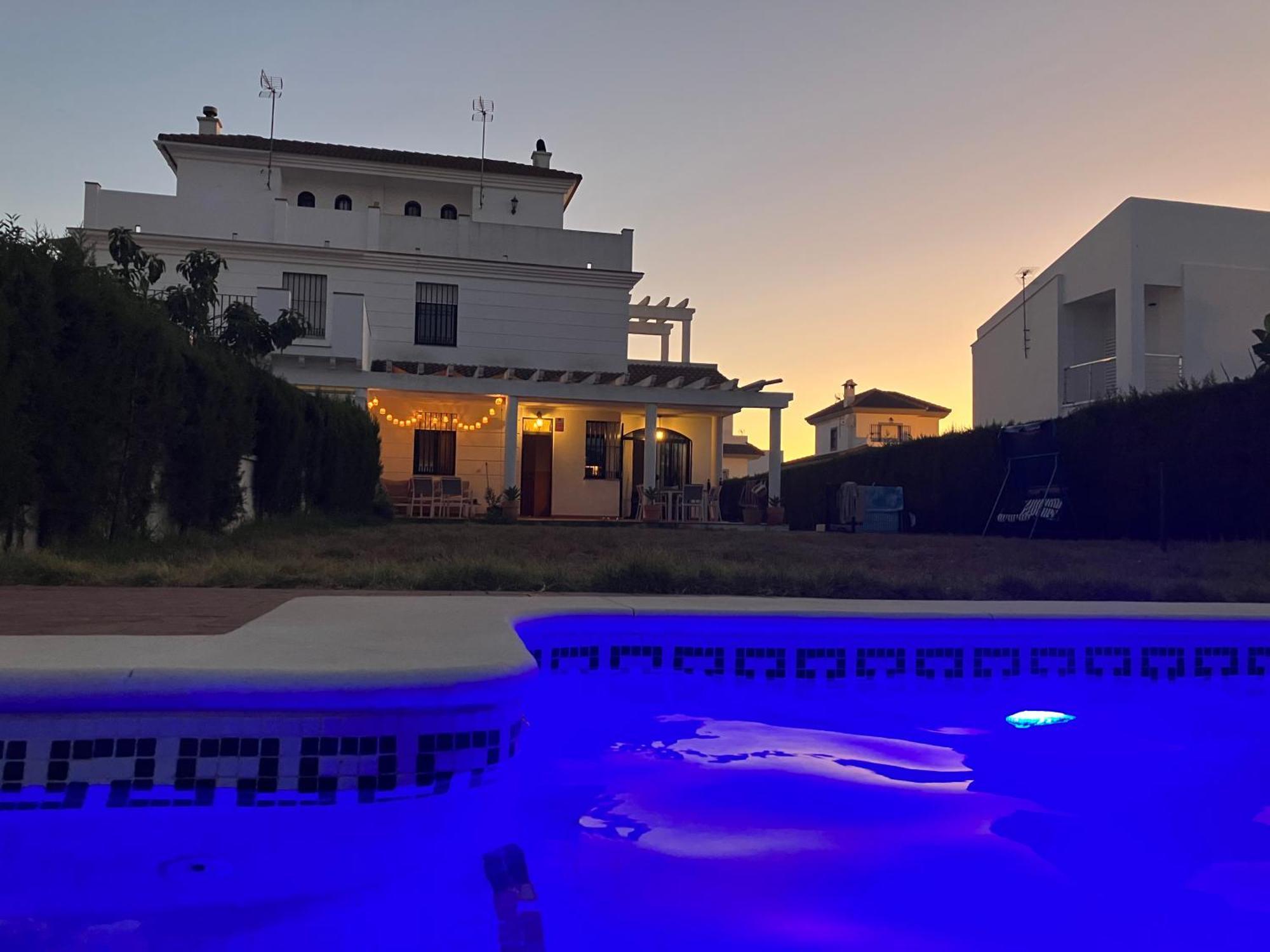 Holiday House With Private Pool, Costa De La Luz Эль-Портиль Экстерьер фото
